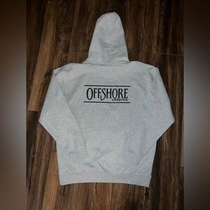 NWOT Men’s Size X-LARGE Offshore Brand Pullover Fleece Hoodie.